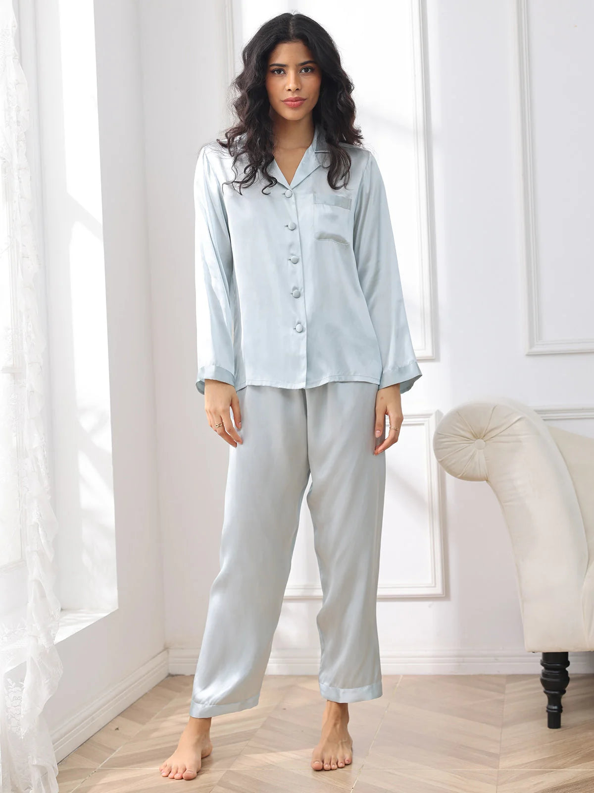 Sky Mist Silk Set