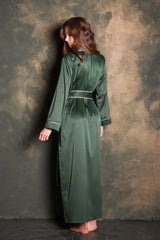 Luxe Satin Kimono Robe