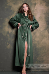 Luxe Satin Kimono Robe