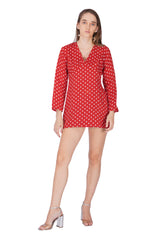 Polka Muse Bandeau Co-ord Set