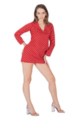 Polka Muse Bandeau Co-ord Set