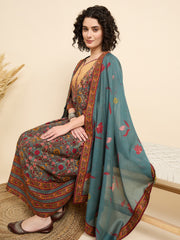 Rustic Charm Printed Kurta Set