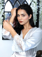 White Angel Lace Wrap