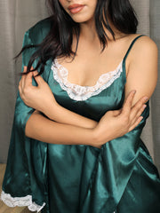 Emerald Angel Lace 2-Piece Set