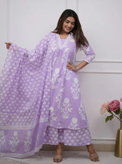 Royal Bloom Anarkali Set