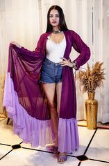 NAURA Lavender Shrug