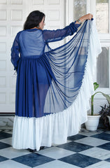 NAURA Blue Shrug