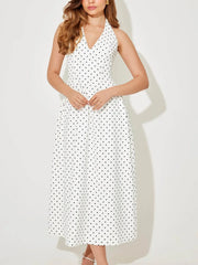 Ivory Polka Dress