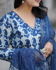 Azure Bliss Kurta Set