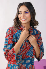 Multicolor Essence Kurta Set