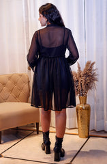 NAURA Black short shrug