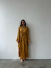 Golden Satin Robe
