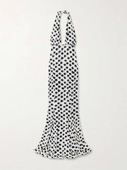 Luna Polka Maxi Dress