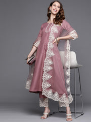 Blush Radiance Anarkali Set