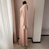 Champagne Satin Kimono Robe