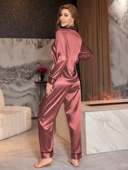Luxe Lounge Dreams Co-ord Set – Rosewood