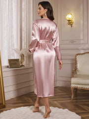 Eternal Grace Satin Robe