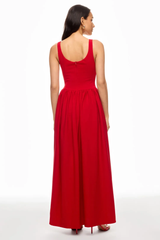 Red Rose - Long Dress