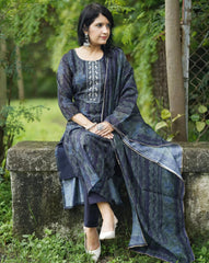 Neelika – Indigo Charm Suit Set