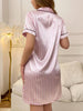Pink Stripe long shirt