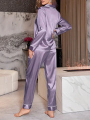 Luxe Lounge Dreams Co-ord Set – Lavender Glow
