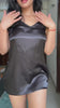 Ebon Luxe Satin Sleepwear Set