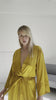 Mustard Satin Robe