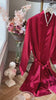 Serene Elegance Satin Long Robe